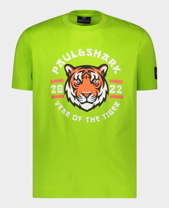 YEAR OF THE TIGER TEE GREEN