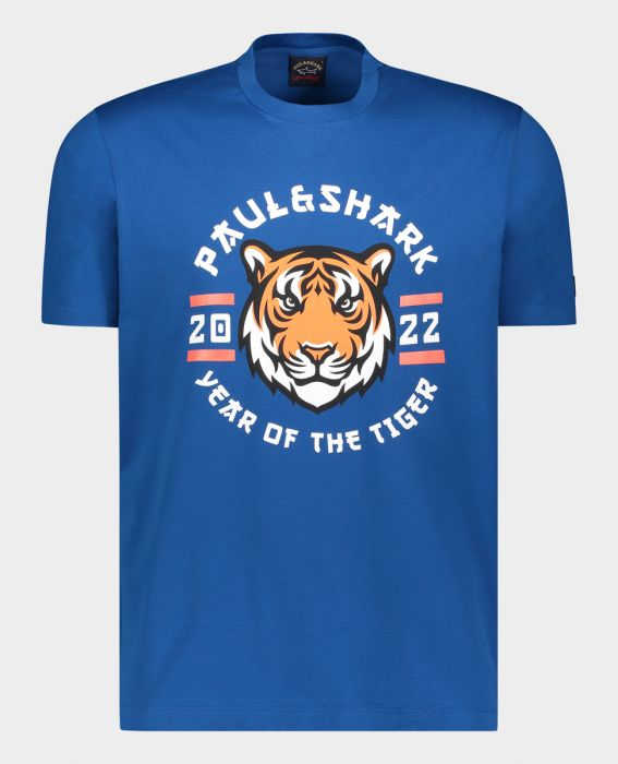 YEAR OF THE TIGER TEE BLUE
